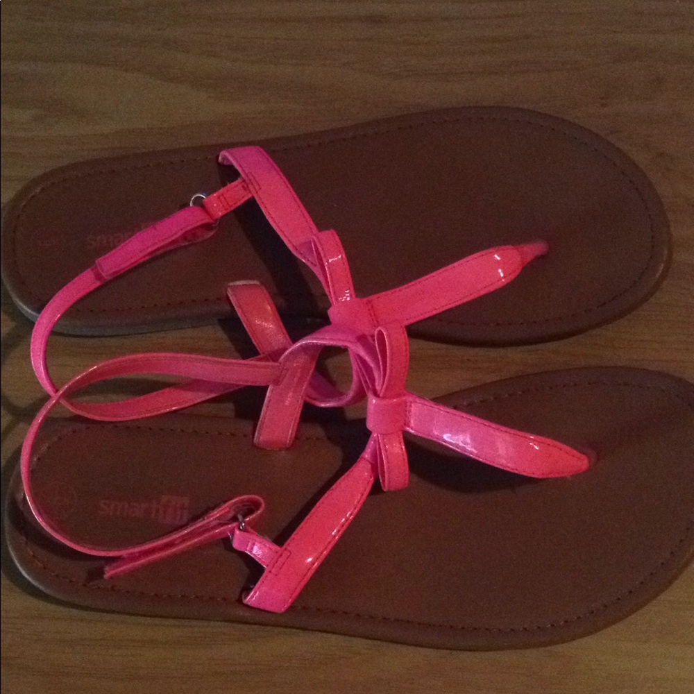 Bright Pink Sandals Size 6